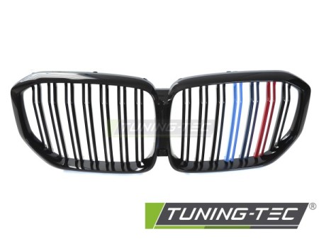 GRILLE SPORT GLOSSY BLACK TRI-COLOUR DOUBLE BAR fits BMW X5 G05 19-22