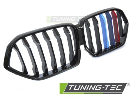 GRILLE GLOSSY BLACK TRI-COLOUR fits BMW X6 G06 19-23
