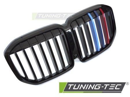 GRILLE GLOSSY BLACK TRI-COLOUR fits BMW X7 G07 LCI 22-