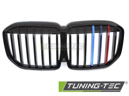 GRILLE GLOSSY BLACK TRI-COLOUR fits BMW X7 G07 LCI 22-