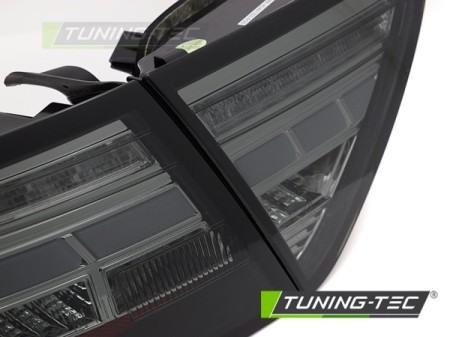 LED BAR TAIL LIGHTS SMOKE SEQ fits AUDI A5 11-16 OEM BULB