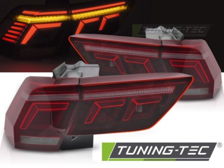 LED BAR TAIL LIGHTS RED fits VW TIGUAN II 20-24