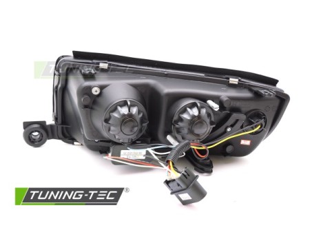 HEADLIGHTS DAYLIGHT CHROME fits SKODA FABIA I 99-08