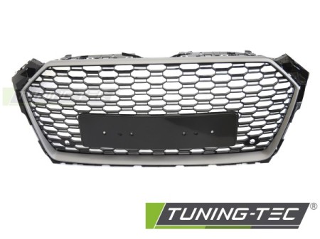 GRILLE SPORT SILVER BLACK PDC fits AUDI A5 F5 16-18