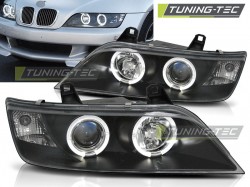 HEADLIGHTS ANGEL EYES BLACK fits BMW Z3 01.96-02