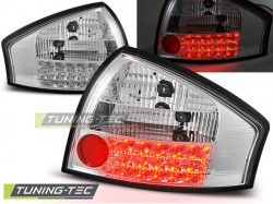 LED TAIL LIGHTS CHROME fits AUDI A6 05.97-.05.04