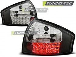 LED TAIL LIGHTS BLACK fits AUDI A6 05.97-05.04