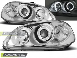 HONDA CIVIC 03.99-02.01 ANGEL EYES CHROME