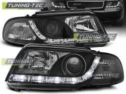 HEADLIGHTS DAYLIGHT BLACK fits AUDI A4 11.94-12.98