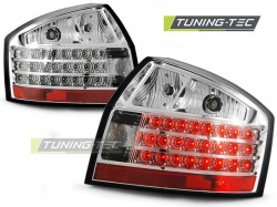 LED TAIL LIGHTS CHROME fits AUDI A4 10.00-10.04