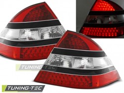 LED TAIL LIGHTS RED BLACK fits MERCEDES W220 S-KLASA 09.98-05.05