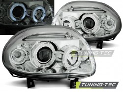 RENAULT CLIO II 09.98-05.01 ANGEL EYES CHROME