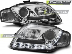 HEADLIGHTS DAYLIGHT CHROME fits AUDI A4 B7 11.04-03.08