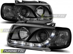 HEADLIGHTS DAYLIGHT BLACK fits VW POLO 6N 10.94-09.99 HATCHBACK