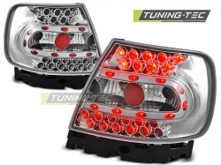 LED TAIL LIGHTS CHROME fits AUDI A4 B5 11.94-09.00