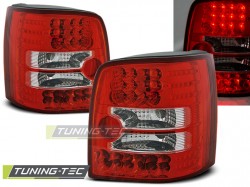 LED TAIL LIGHTS RED WHITE fits VW PASSAT B5 11.96-08.00 VARIANT