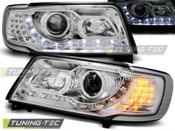 HEADLIGHTS DAYLIGHT CHROME fits AUDI 100 C4 12.90-06.94