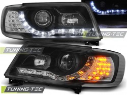 HEADLIGHTS DAYLIGHT BLACK fits AUDI 100 C4 12.90-06.94