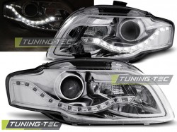 HEADLIGHTS DAYLIGHT CHROME fits AUDI A4 B7 11.04-03.08