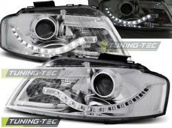 HEADLIGHTS DAYLIGHT CHROME fits AUDI A3 8P 05.03-03.08