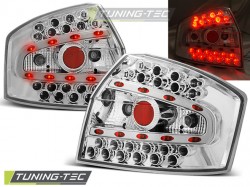 LED TAIL LIGHTS CHROME fits AUDI A4 8E 10.00-10.04 SEDAN