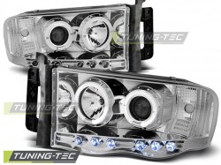 DODGE RAM 02-06 ANGEL EYES CHROME