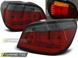 LED TAIL LIGHTS RED SMOKE fits BMW E60 07.03-07