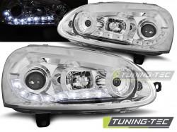 HEADLIGHTS DAYLIGHT CHROME fits VW GOLF 5