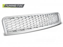 GRILLE SPORT SILVER fits AUDI A4 (B6) 10.00-10.04