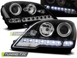 HEADLIGHTS DAYLIGHT BLACK fits MERCEDES W164 ML M-KLASA 08-