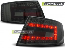 LED TAIL LIGHTS SMOKE fits AUDI A6 C6 SEDAN 04.04-08