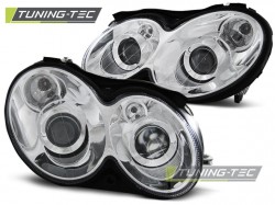 HEADLIGHTS CHROME fits MERCEDES CLK W209 03-10