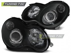 HEADLIGHTS BLACK fits MERCEDES W203 C-KLASA 07.00-03.04