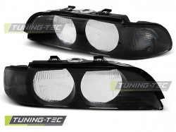 HEADLIGHTS BLACK SMOKE H7 fits BMW E39 95-00