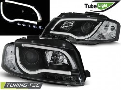 HEADLIGHTS TUBE LIGHT BLACK fits AUDI A3 8P 05.03-03.08