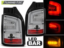 LED BAR TAIL LIGHTS CHROME fits VW T5 04.10-15