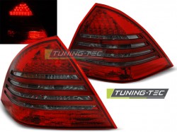 LED TAIL LIGHTS RED SMOKE fits MERCEDES C-KLASA W203 SEDAN 00-04