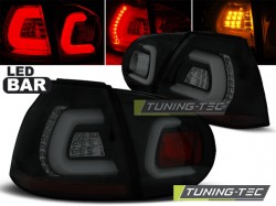 LED BAR TAIL LIGHTS BLACK SMOKE fits VW GOLF 5 10.03-09