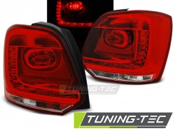 LED TAIL LIGHTS RED WHITE fits VW POLO 09-14