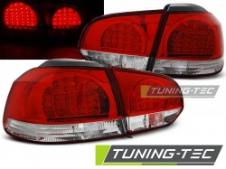 LED TAIL LIGHTS RED WHITE fits VW GOLF 6 10.08-12