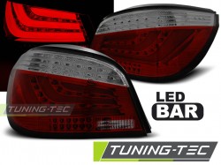 LED BAR TAIL LIGHTS RED SMOKE fits BMW E60 07.03-02.07