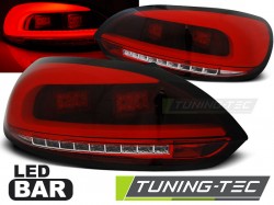 LED BAR TAIL LIGHTS RED WHIE fits VW SCIROCCO III 08-04.14