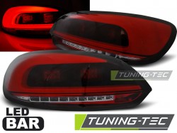 LED BAR TAIL LIGHTS RED SMOKE fits LDVWC2 VW SCIROCCO III 08-04.14