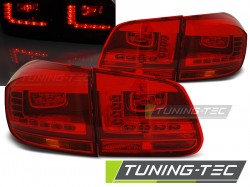 LED TAIL LIGHTS RED fits VW TIGUAN 07.11-12.15