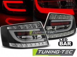 LED TAIL LIGHTS BLACK fits AUDI A6 C6 SEDAN 04.04-08 6PIN