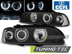 HEADLIGHTS ANGEL EYES CCFL BLACK fits BMW E39 09.95-06.03