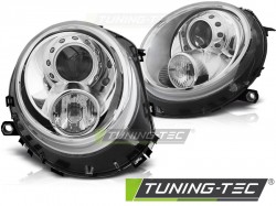 HEADLIGHTS CHROME fits BMW MINI (COOPER) 06-14