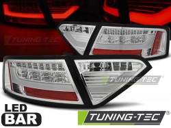 LED BAR TAIL LIGHTS CHROME fits AUDI A5 07-06.11