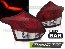 FORD FOCUS 3 11-10.14 HATCHBACK RED WHITE LED BAR