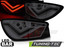 LED BAR TAIL LIGHTS SMOKE fits SEAT IBIZA 6J 3D 06.08-12